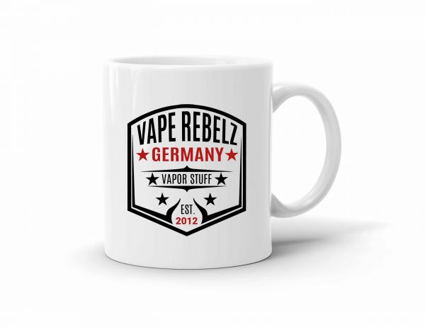 Vape Rebelz Tasse / Kaffeebecher weiß